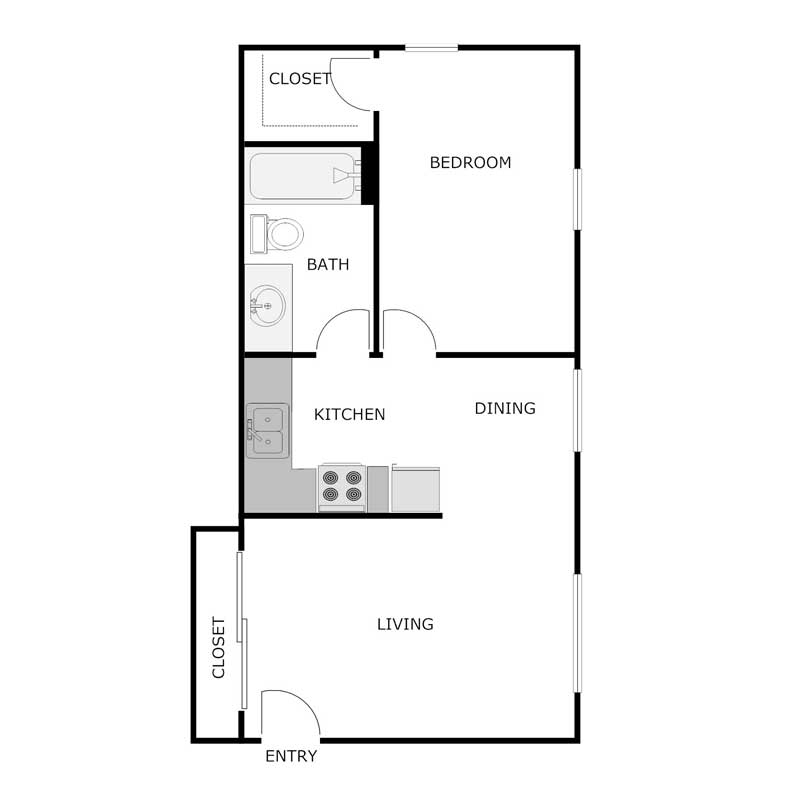 Floor Plans Shawano Apartments Shawano, WI